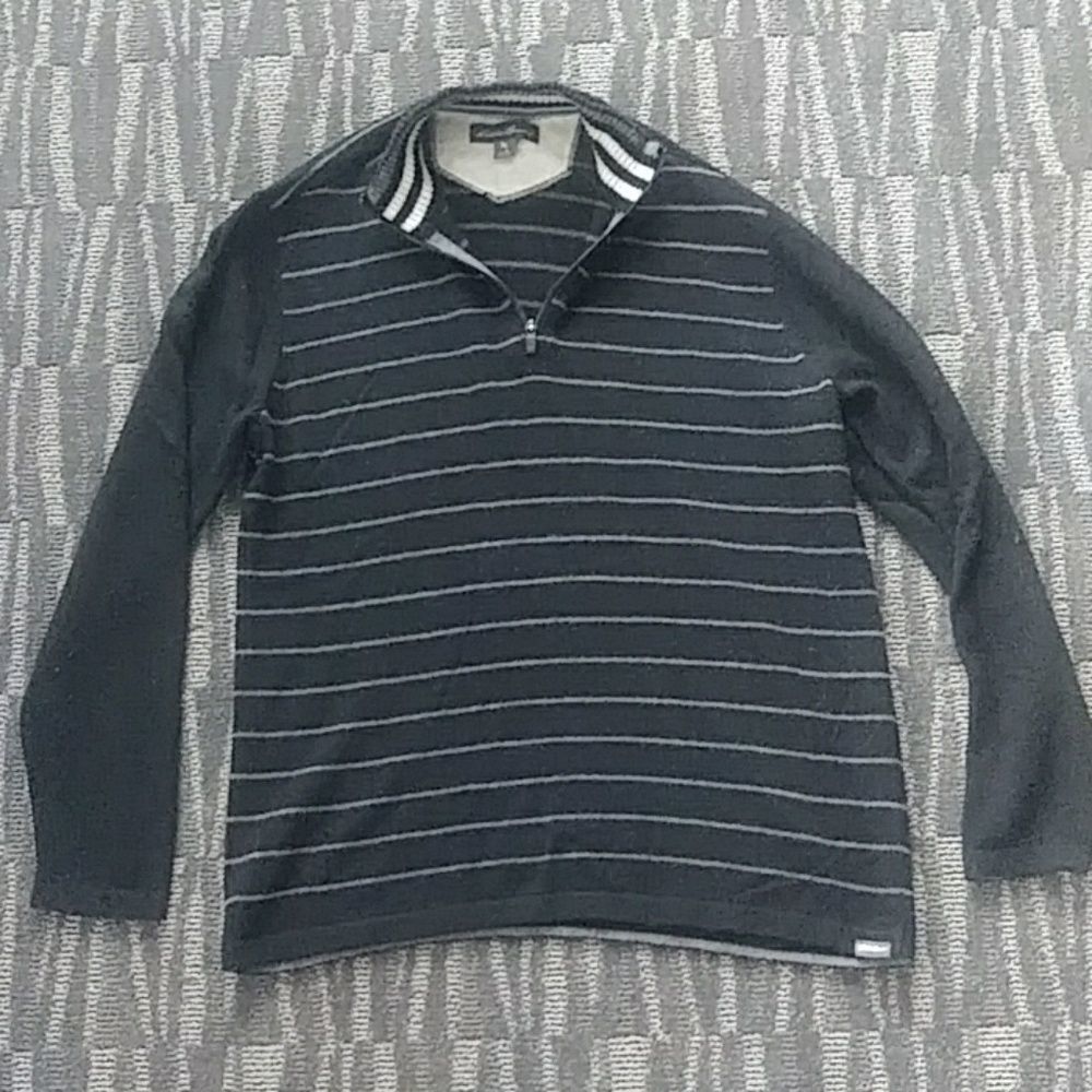 Long Sleeve TL "Tall Large" Sweater w/ Zipper